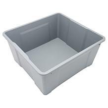 Improvements Stackable Plastic Storage Bins - Set of 4