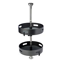 Improvements Two Tier Adjustable Lazy Susan