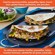 IMUSA 17" Carbon Steel Oval Shaped Comal/Griddle