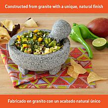 IMUSA MEXI-2011M 8" Granite Molcajete - Grey