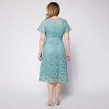 In Earnest by Byron Lars Zip Front Lace Dress