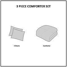 INK+IVY Imani Cotton Comforter Mini Set, King/Cal King - Ivory