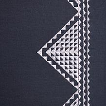 INK+IVY Isla Cotton Embroidered Euro Sham