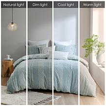 INK+IVY Kara 3-Piece Cotton Jacquard Comforter Set - King/Cal King