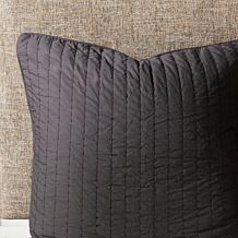 INK+IVY Rhea Cotton Jacquard Comforter, Ivory/Charcoal - King/Cal King