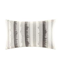 INK+IVY Rhea Cotton Jacquard Comforter Set Ivory/Charcoal - Full/Queen