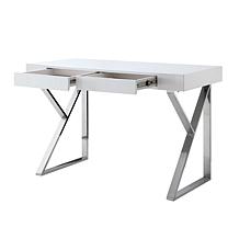 Inspired Home 2-Drawers Writing Desk - Krystal