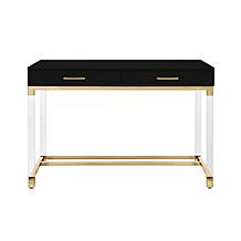 Inspired Home High-Gloss Finish Writing Desk - Maximo
