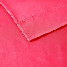 Intelligent Design Full Microfiber Wrinkle-Free Sheet Set--Pink