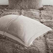 Intelligent Design Malea Faux Fur Comforter Set Grey - Full/Queen