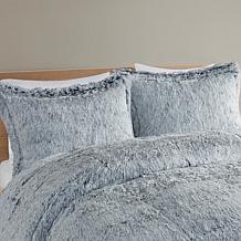 Intelligent Design Malea Shaggy Faux Fur Comforter Mini Set - F/Q