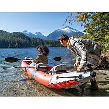 Intex Excursion 151"L x 37"W x 18"H Pro K2 Kayak Inflatable Set