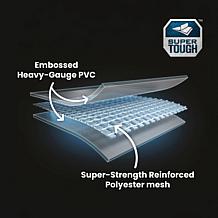 Intex PureSpa Chevron Deluxe 6ppl Cream Outdoor Inflatable Hot Tub Set