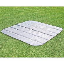 Intex PureSpa Chevron Deluxe 6ppl Cream Outdoor Inflatable Hot Tub Set