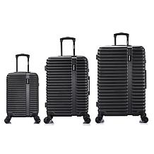 InUSA Ally 3-Piece Hardside Luggage Set with Spinner Wheels