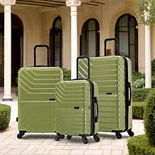 InUSA Aurum 3-Piece Lightweight Hardside Spinner Luggage Set