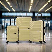 InUSA Aurum Hardside Spinner 4-Piece Expandable Luggage Set