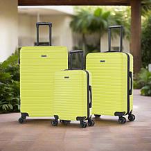 InUSA Deep 3-Piece Hardside Spinner Luggage Set
