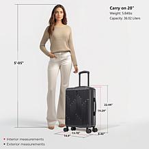 InUSA DRIP 20" Hardside Carry-On Spinner Suitcase