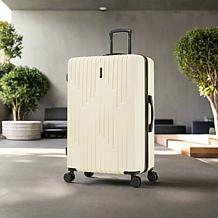 InUSA Drip Lightweight Hardside 24" Checked Bag Spinner Suitcase