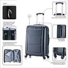 InUSA Pilot Hardside 24" Medium Spinner Luggage
