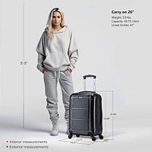 InUSA Pilot Lightweight Hardside Spinner 20" Carry on