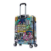 InUSA Prints 24" Hardside Lightweight Spinner Suitcase