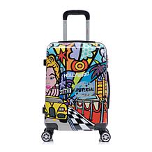 InUSA Prints Lightweight Hardside 20" Spinner Carry-On Luggage