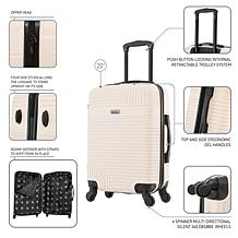 InUSA Resilience 20" Lightweight Hardside Carry-On Spinner Luggage