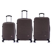 InUSA Royal 3-Piece Hardside Luggage Set with 360º Spinner Wheels