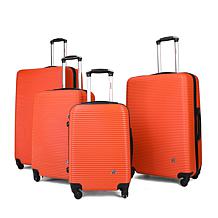 InUSA Royal 4-Piece Hardside Luggage Set with Spinner Wheels