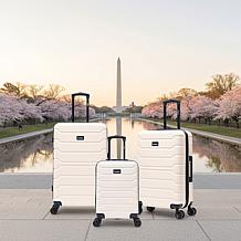 InUSA Trend 3-Piece Lightweight Hardside Spinner Luggage Set
