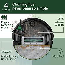 iRobot Roomba 105 Combo, 2 in 1 Robot Vacuum and Mop