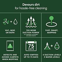 iRobot Roomba 105 Combo, 2 in 1 Robot Vacuum and Mop