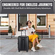 Izod 3-Piece Hard Shell Spinner Luggage Set