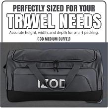 IZOD Katy 30" Rolling Duffel Bag with Wheels & Telescopic Handle