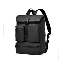IZOD Milan Modern Roll-Top Travel Carry-On Backpack