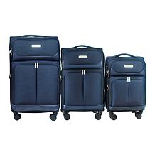 IZOD Ocean 3pc Expandable Luggage Set w/Spinner Wheels & Lock