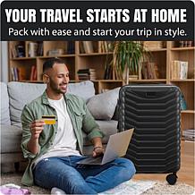 Izod Phantom 3-Piece Hard Shell Spinner Luggage Set