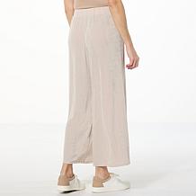 Jaclyn Smith Pull-On Wide Leg Pleated Pant