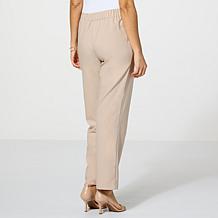 Jaclyn Smith Straight-Leg Pull-On Pant