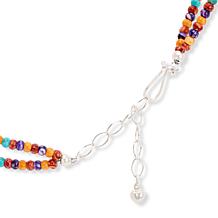 Jay King 2-Strand Turquoise and Spiny Oyster Beaded 18" Necklace