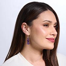 Jay King Amethyst Sterling Silver Dangle Earrings