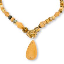 Jay King Australian Dendritic Opal Sterling Silver 18" Necklace