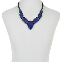 Jay King Chalcedony, Amazonite and Lapis Reversible Necklace