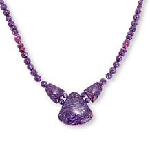 Jay King Composite Purple Spiny Oyster Shell 18-1/2" Necklace