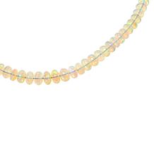 Jay King Ethiopian Vanilla Opal Bead Necklace