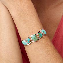 Jay King Gallery Collection 5-Stone Sonoran Turquoise Cuff Bracelet