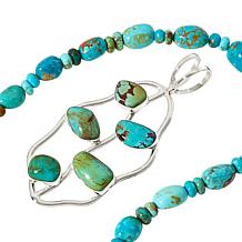 Jay King Gallery Collection 5-Stone Sonoran Turquoise Pendant-Necklace