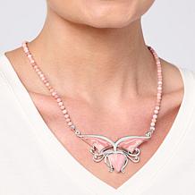 Jay King Gallery Collection Australian Pink Opal Necklace